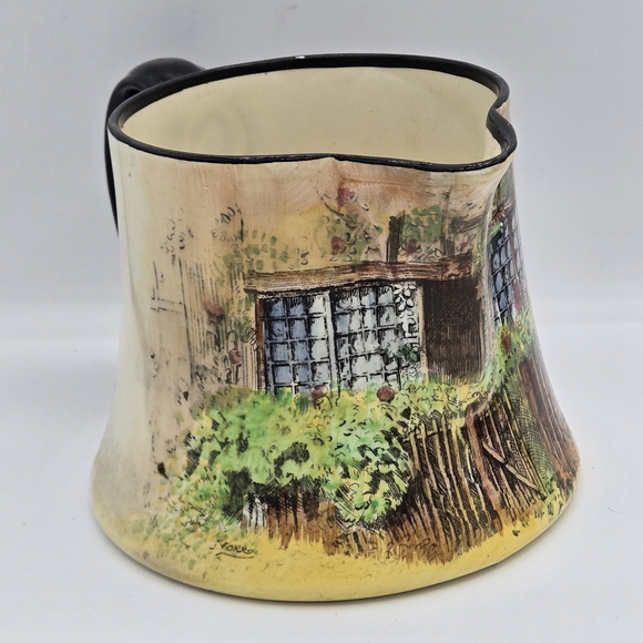 Royal Doulton Gaffers Argus Jug D4210 c1925 English Pottery Antique Rare EUC - Picture 2 of 12